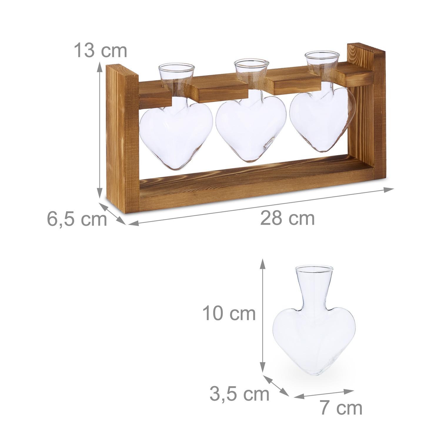 Northix Reagenzglasvase mit Ständer