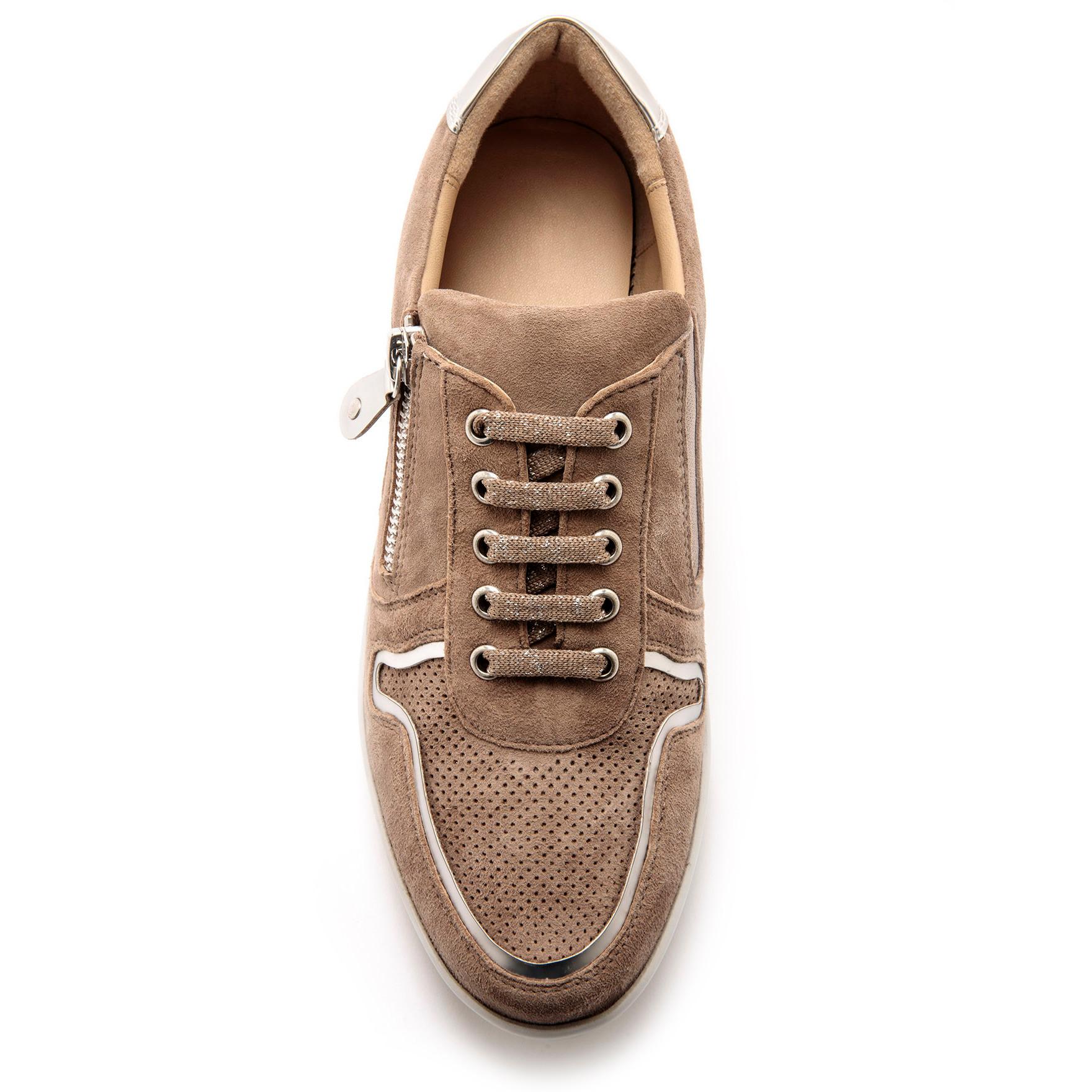 Pédiconfort sneakers mit ledersohle für damen