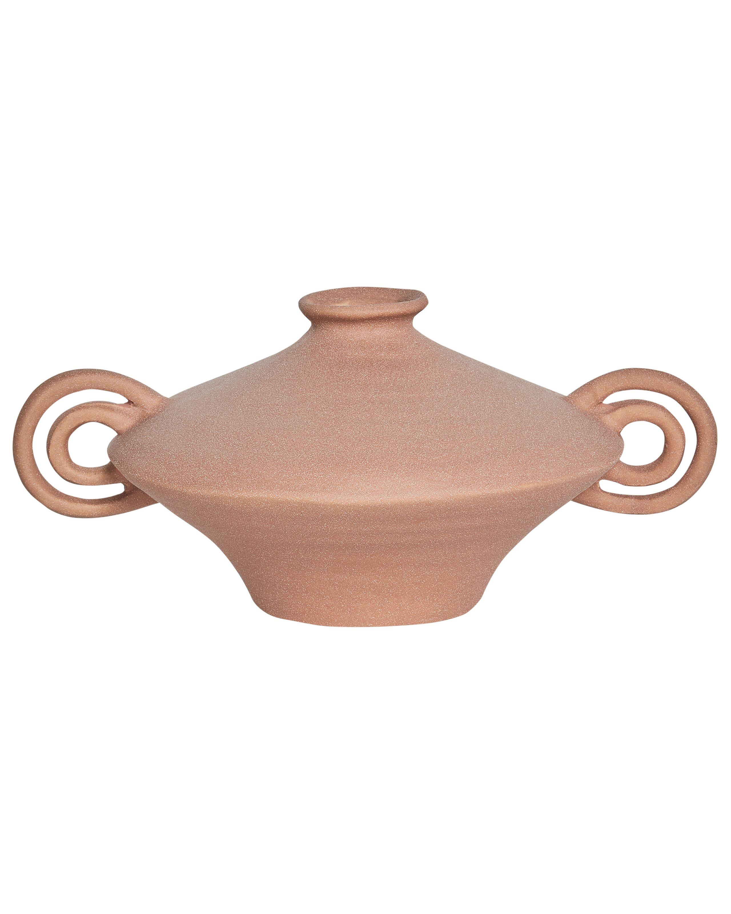 Beliani Blumenvase aus Steinzeug Retro SURFPERCH