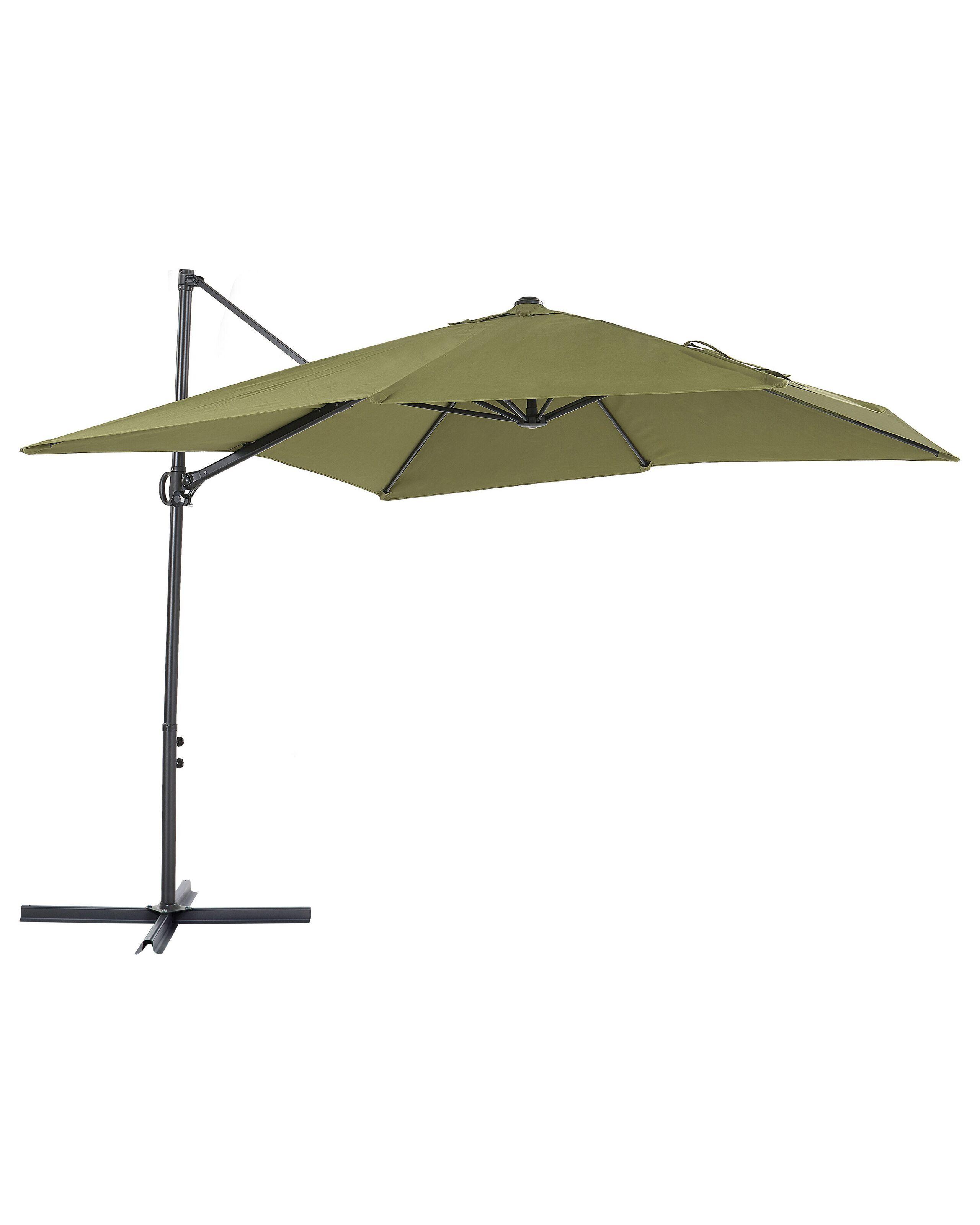 Beliani Ampelschirm aus Polyester MONZA II