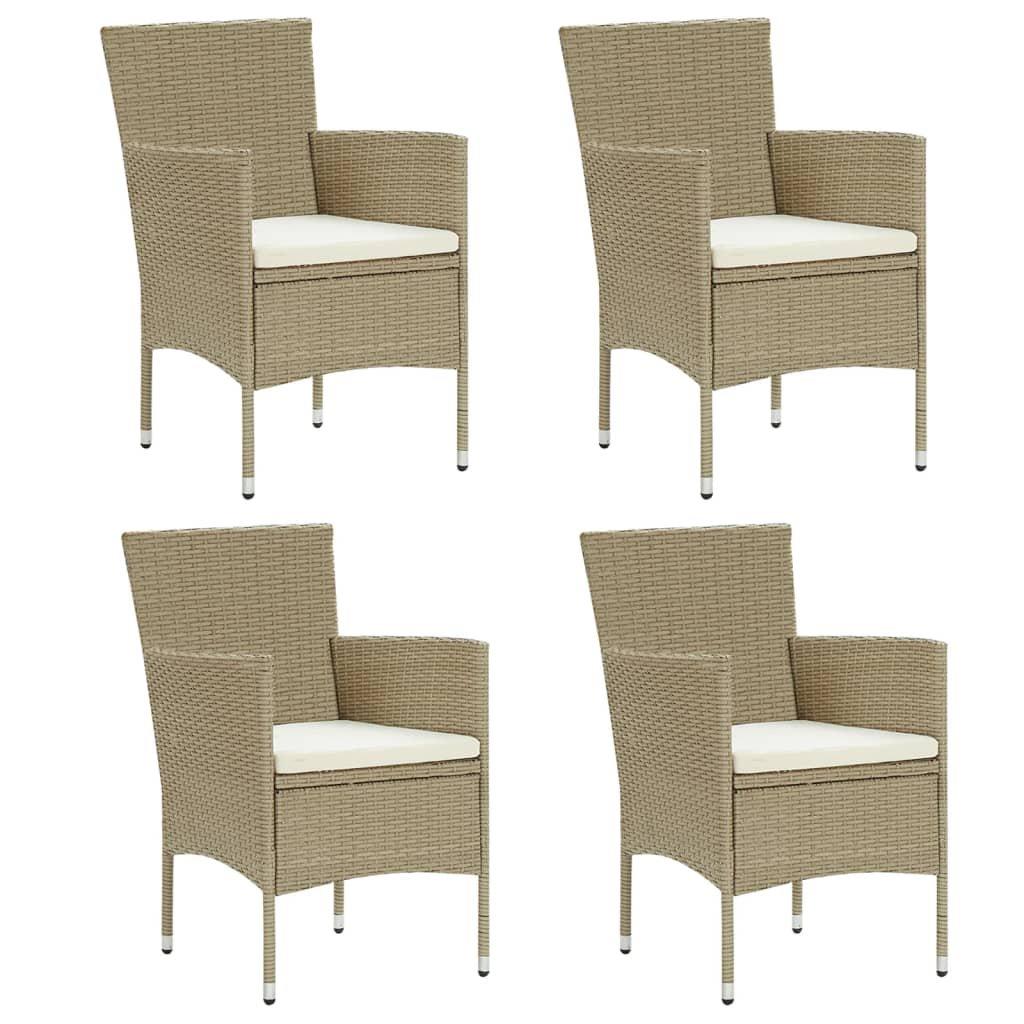 VidaXL Gartenstuhl poly-rattan