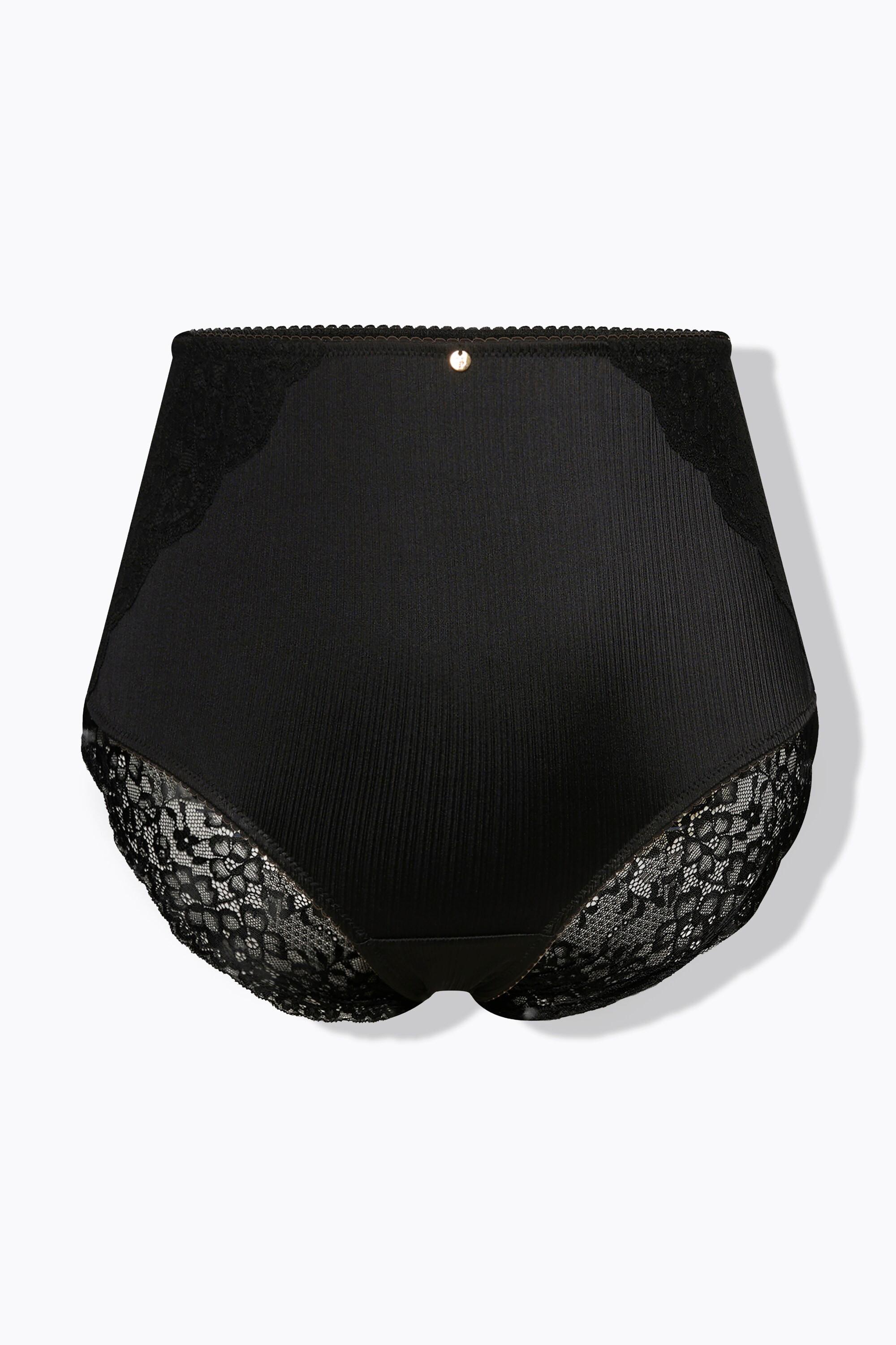 Ulla Popken Maxislip, Satin, Spitzen-Rückseite
