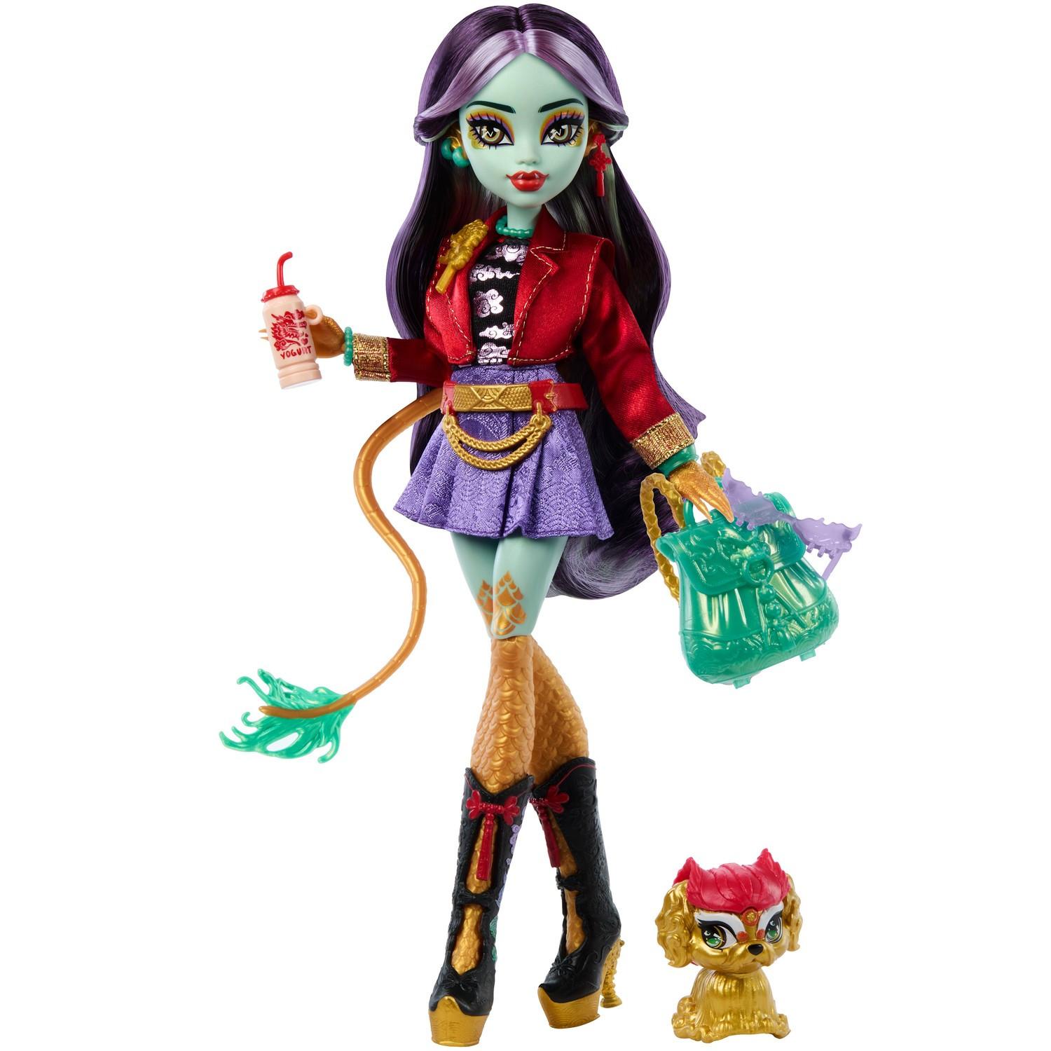 Mattel Monster High Puppe Jinafire Long