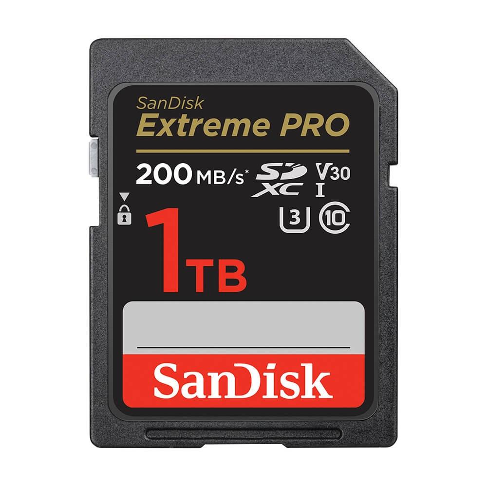 SanDisk SANDISK SDXC Extreme Pro 1 TB 200 MB/s UHS-I C10 V30 U3