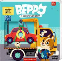 Beppo in der Autowerkstatt Lomp, Stephan (Illustrationen) Gebundene Ausgabe
