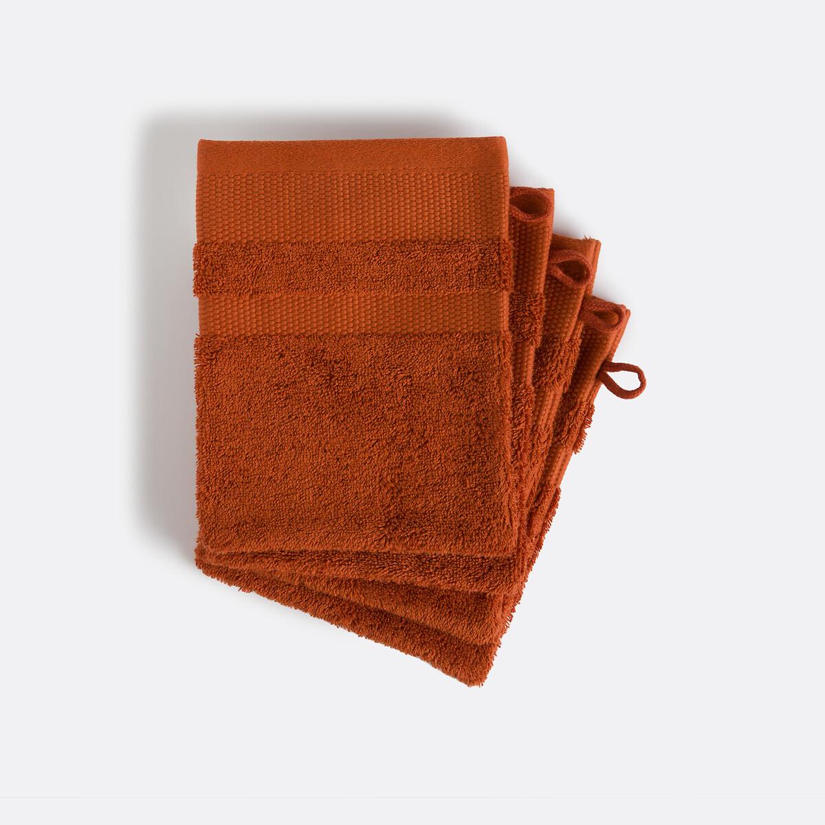 La Redoute Intérieurs 4er-Pack Waschhandschuhe