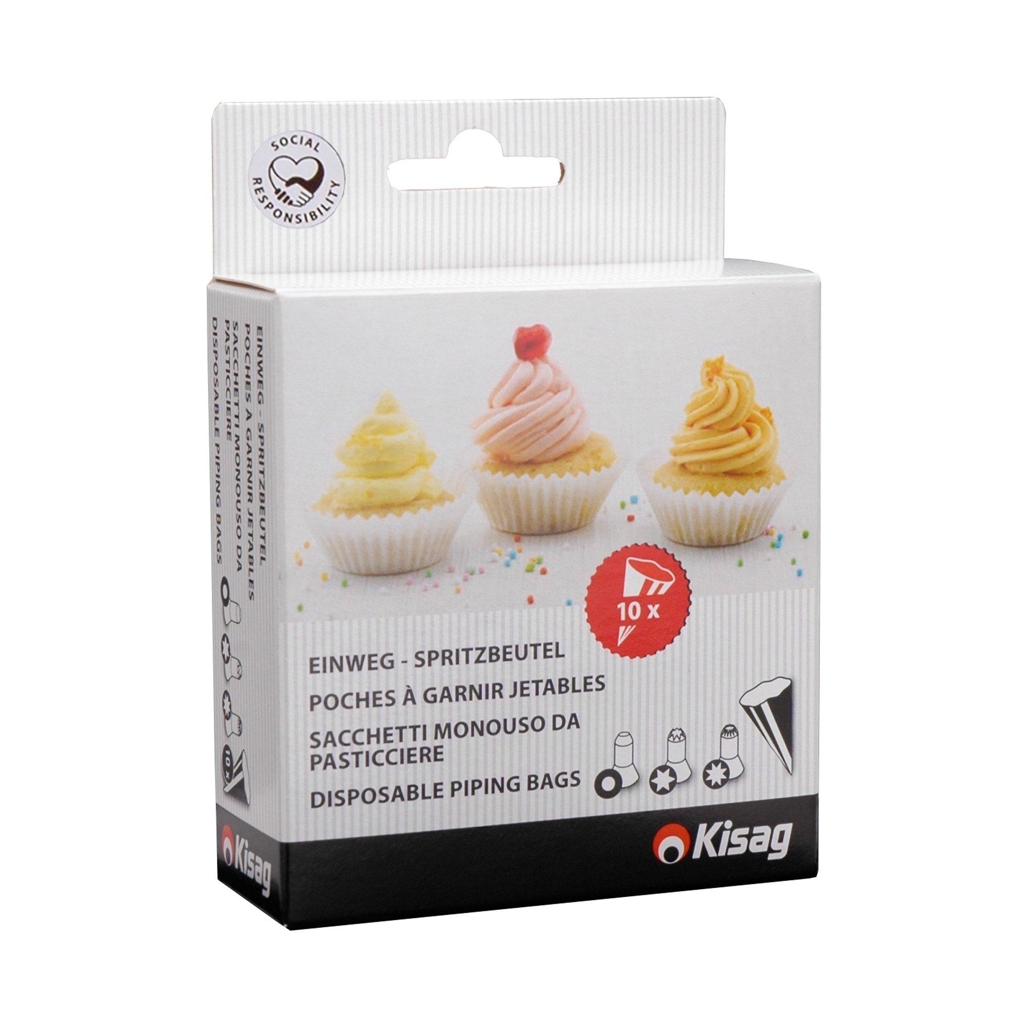 Kisag Spritzbeutel-Set Einwegspritzbeutel-Set