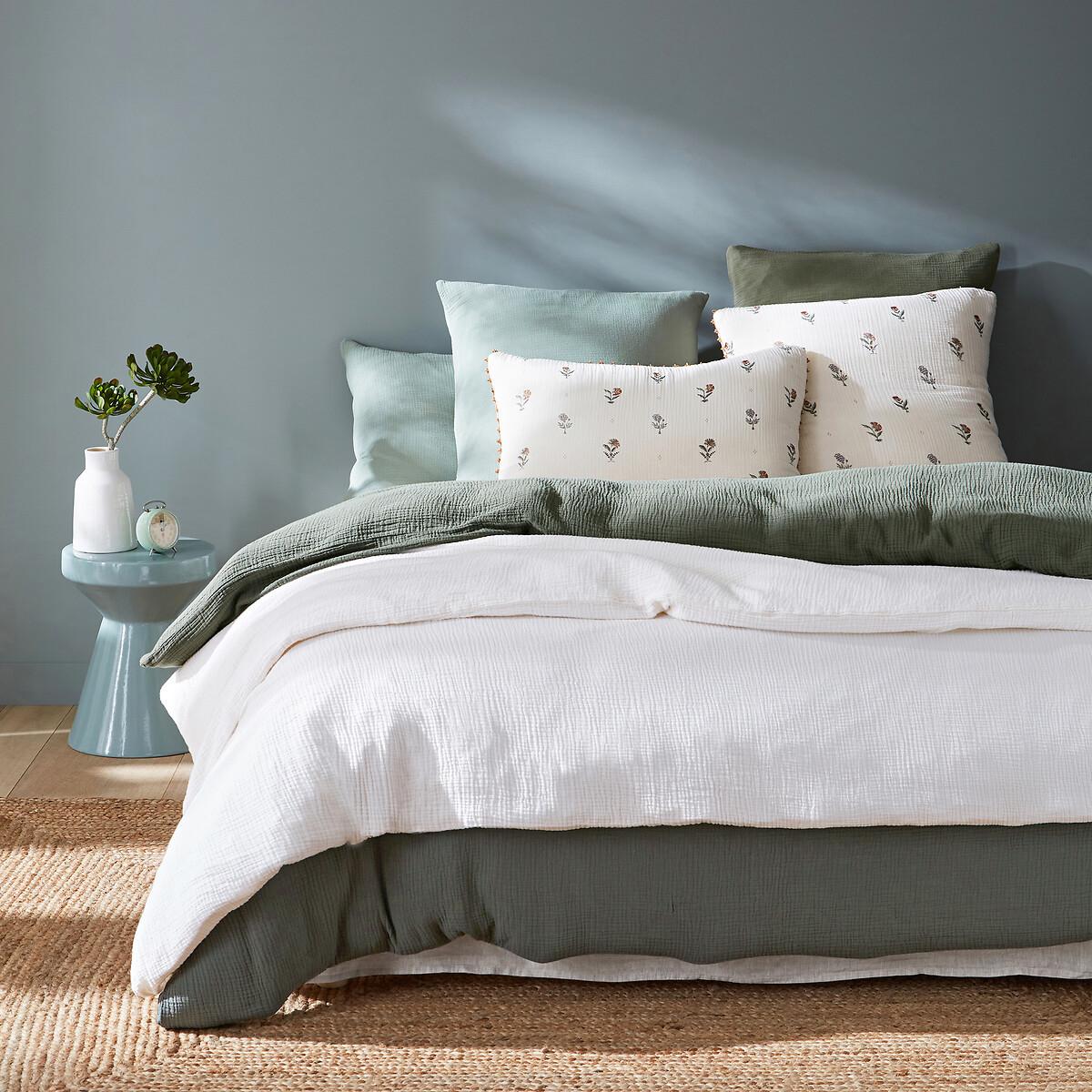 La Redoute Intérieurs Duvetbezug Kumla aus Baumwoll-Musselin
