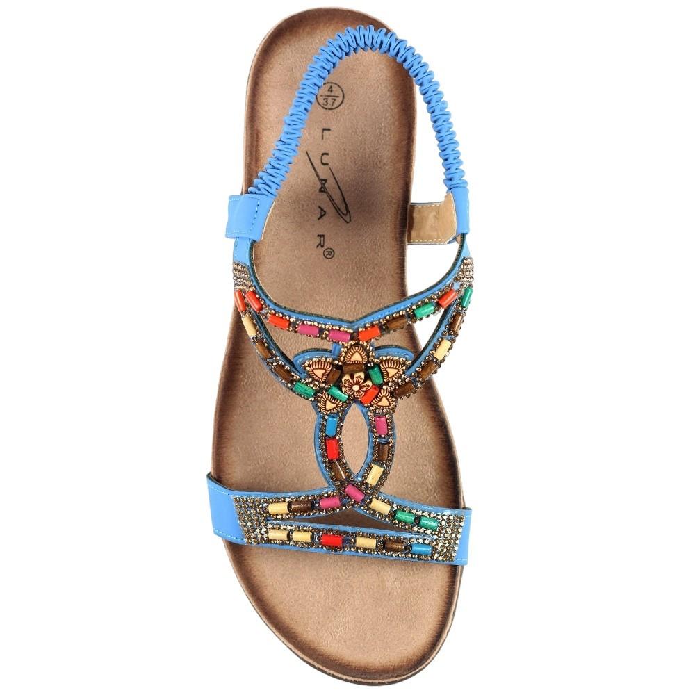 Lunar Sandalen Mariella, Perlenbesetzt