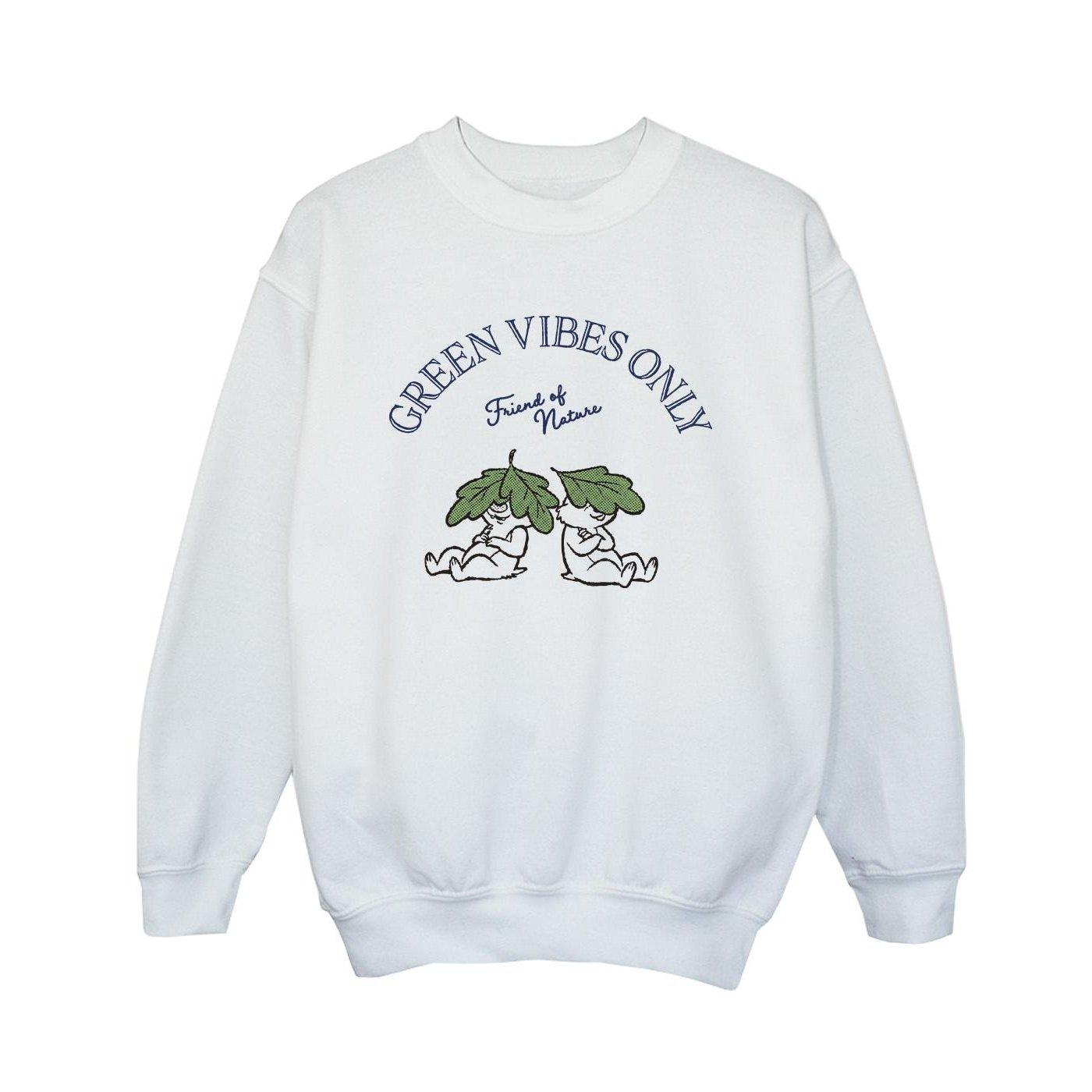 Disney Chip 'n Dale Green Vibes Only Sweatshirt