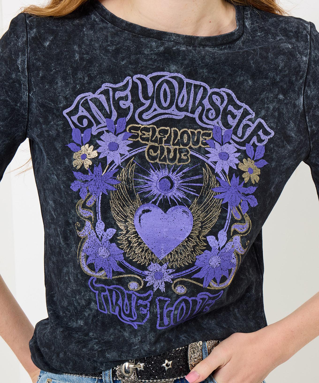 Joe Browns Mystisches Boho-T-Shirt mit Rundhals und kurzen Ärmeln