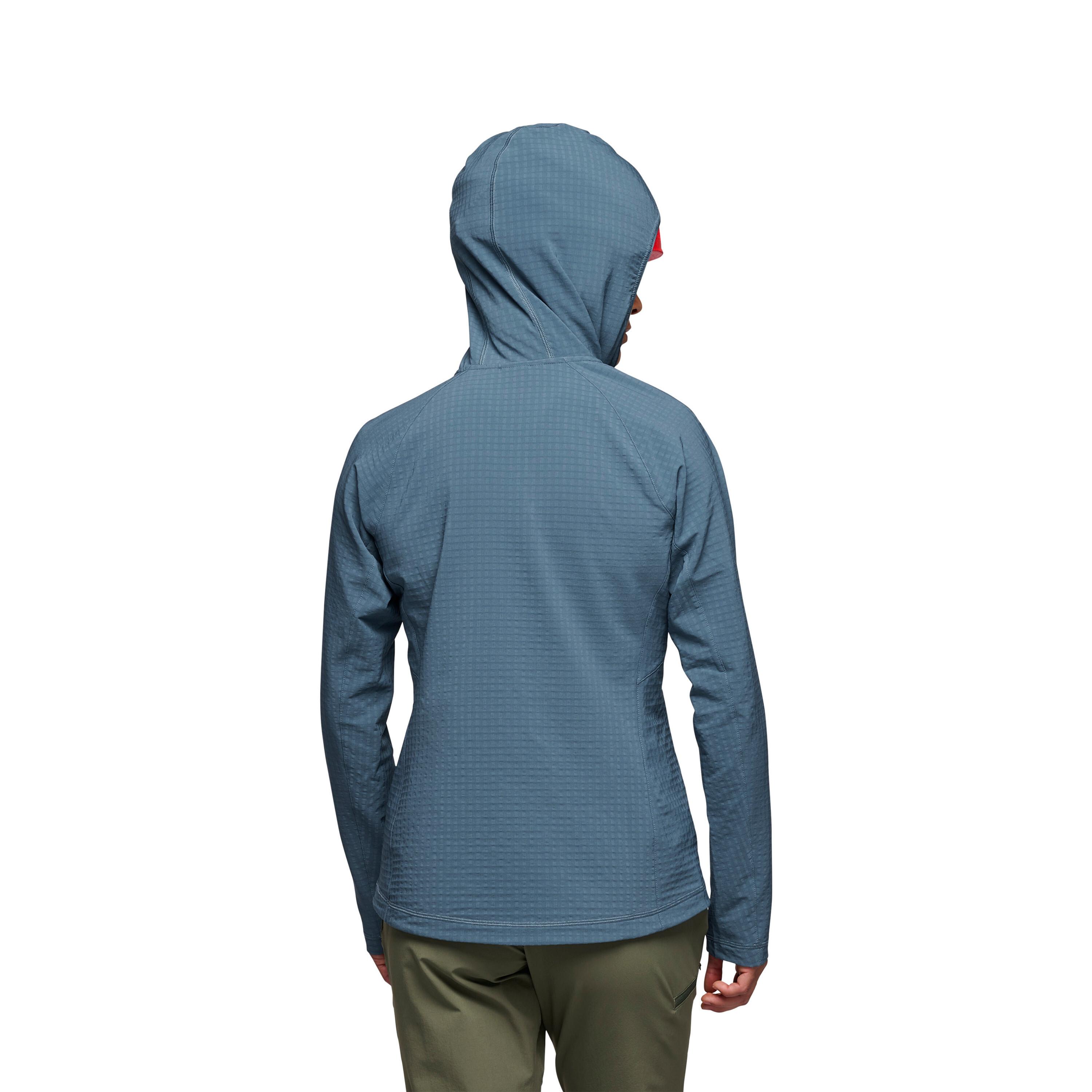 Black Diamond hoodie damen coefficient storm fz