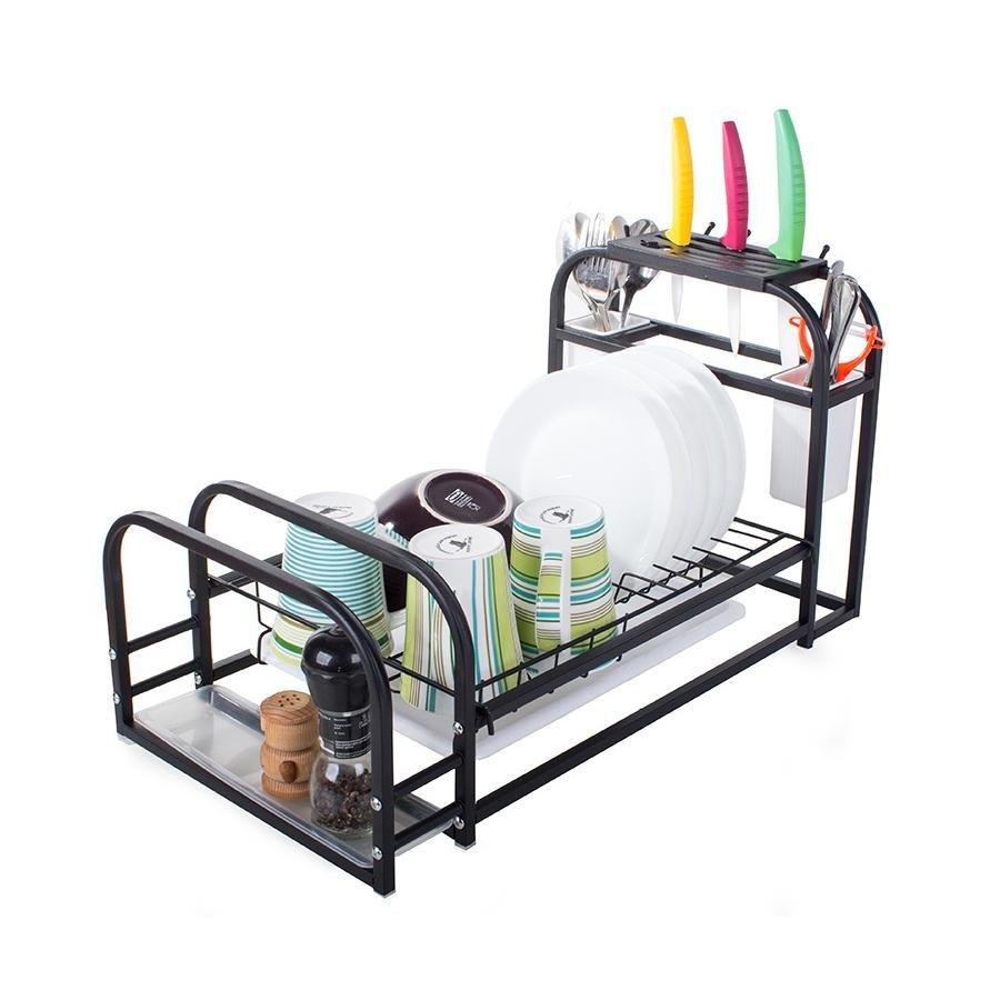 Northio Disk-Rack mit Tropfschale und Ablage -