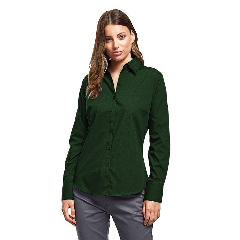 PREMIER Langärmlige Button Down Bluse
