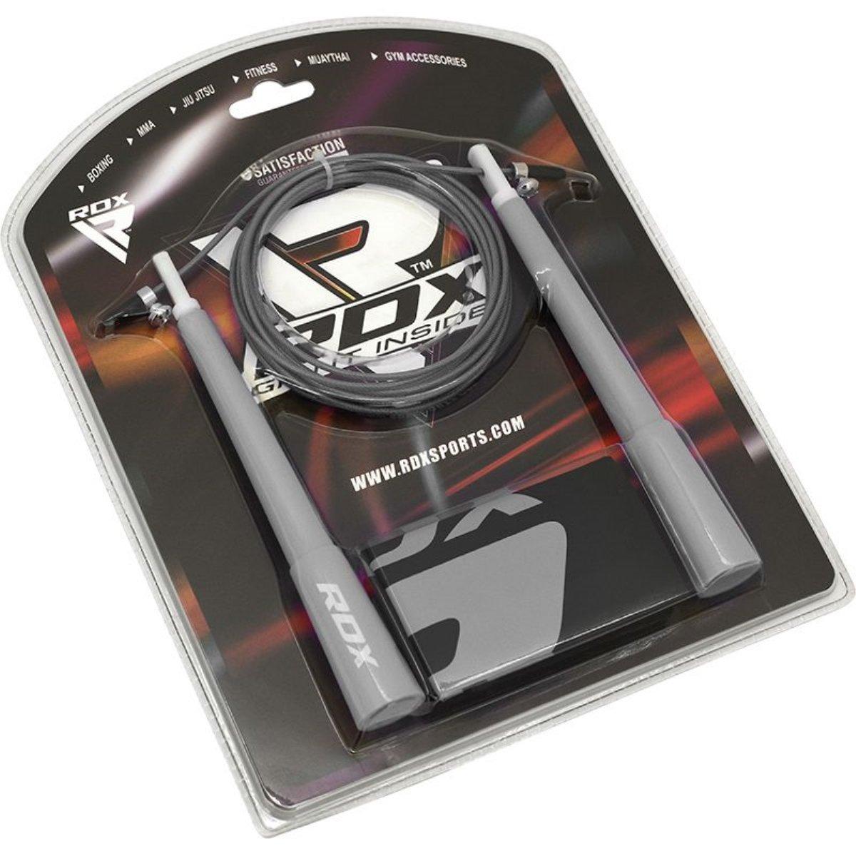 RDX SPORTS RDX C8 Verstellbar Springseil mit PVC Ummantelung