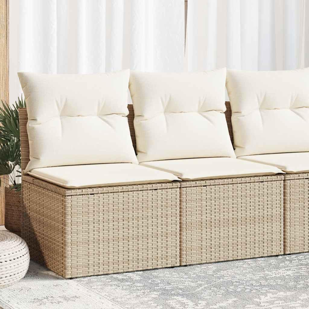 VidaXL Garten sofagarnitur poly-rattan