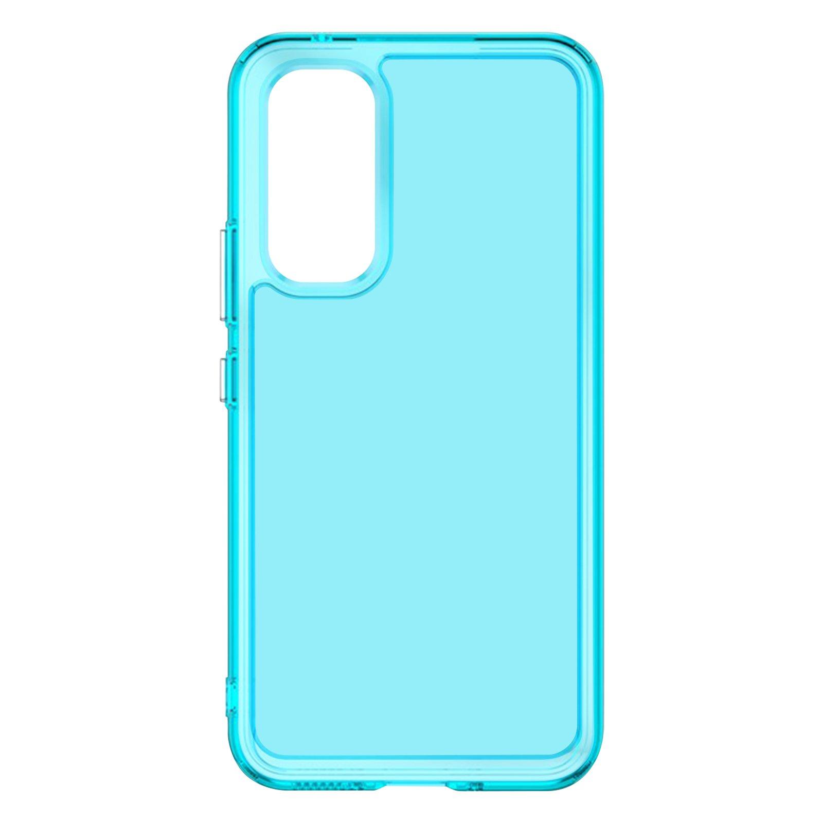 Avizar Hülle Galaxy A54 5G Blau Transparent