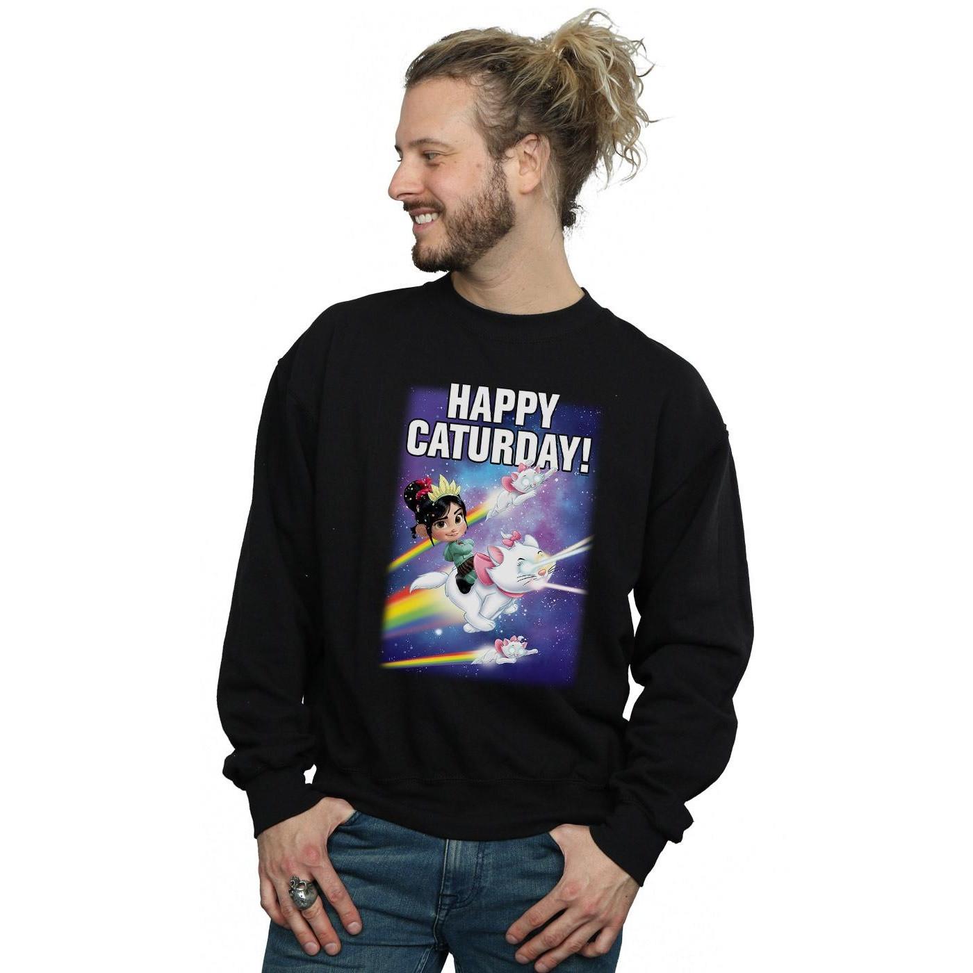 Disney Wreck It Ralph Happy Caturday Sweatshirt