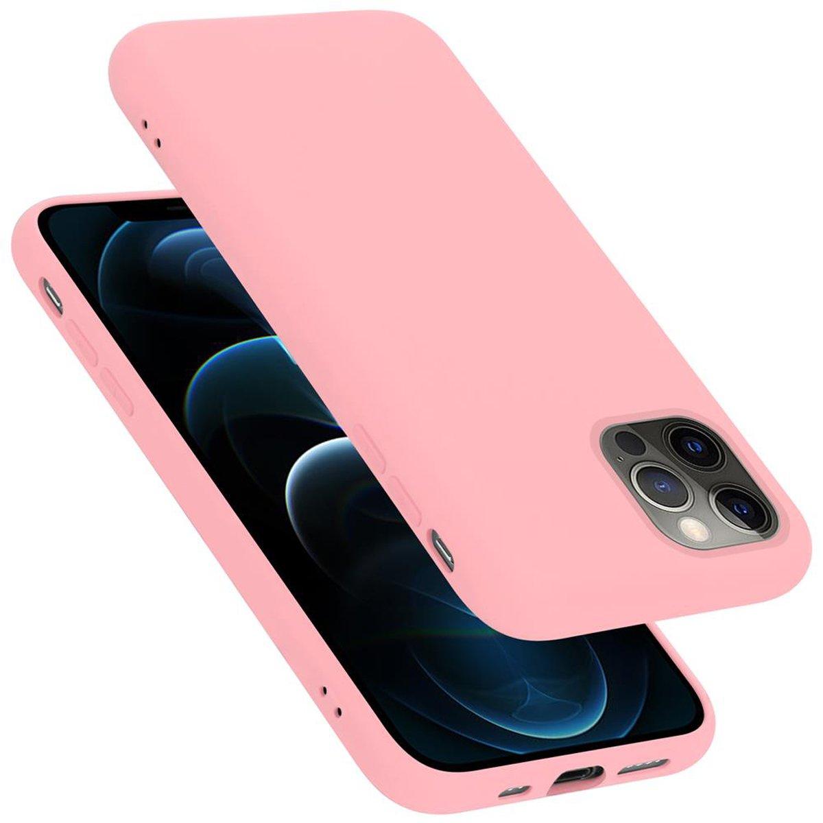 Cadorabo Hülle für Apple iPhone 12 / 12 PRO TPU Silikon Liquid