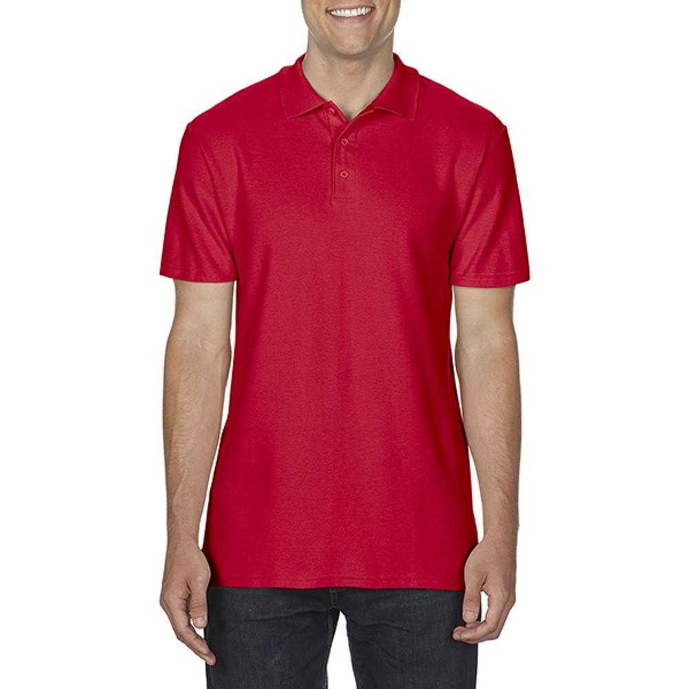 Gildan Kurzarm Doppel Pique Polo Shirt