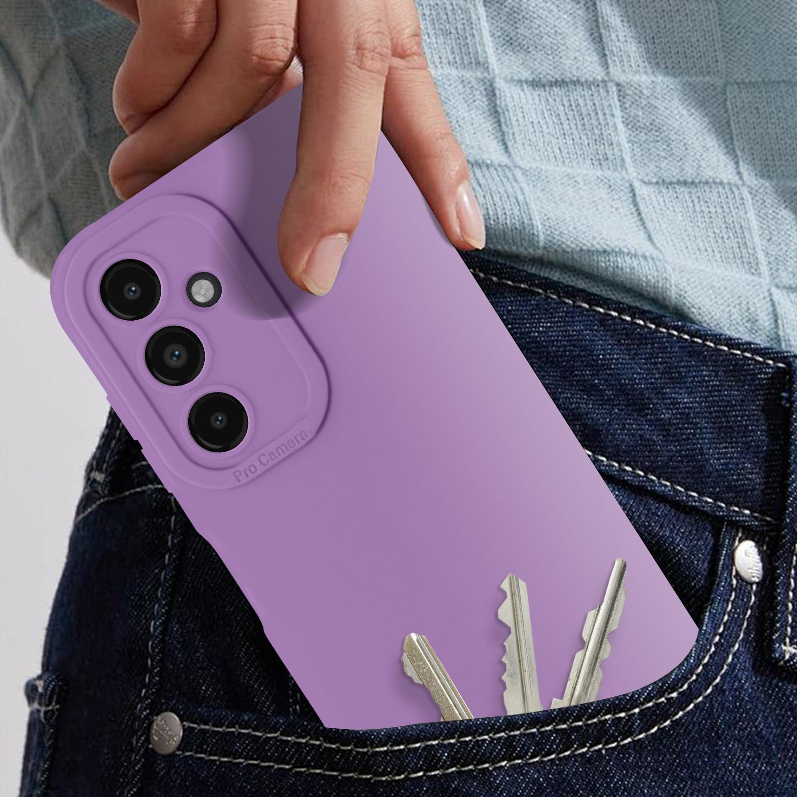Avizar Weiche Hülle Samsung A15 Violett
