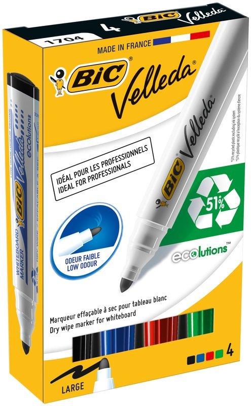 BiC BIC Marker Velleda 1,5mm 4er Etui