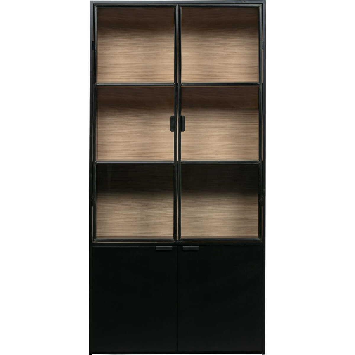 mutoni Vitrinenschrank Sivan Kiefer 200x100
