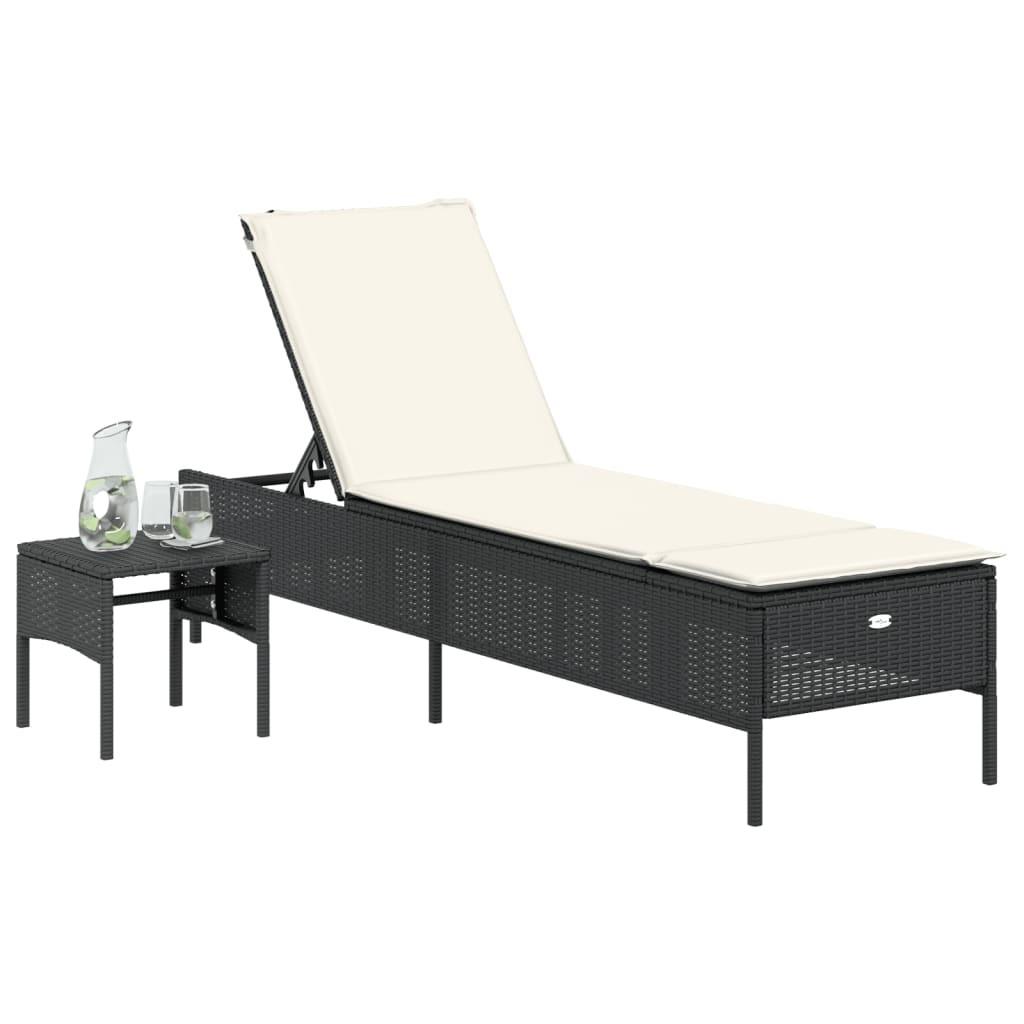 VidaXL Sonnenliege poly-rattan