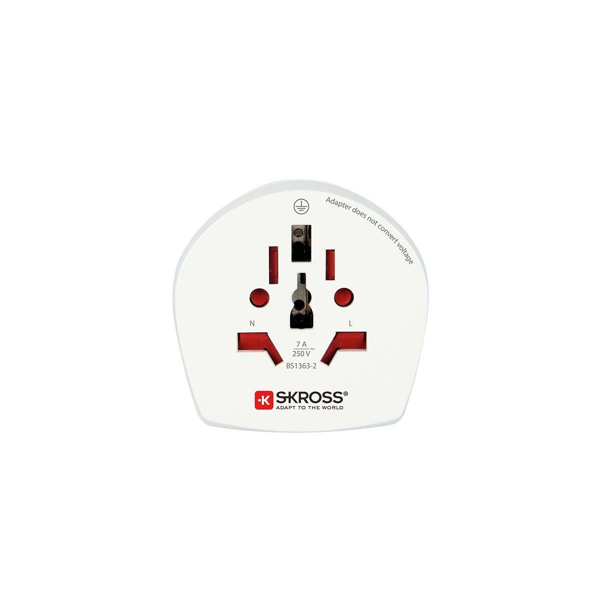 Nedis Rese Adapter Welt-zu-UK Jordad