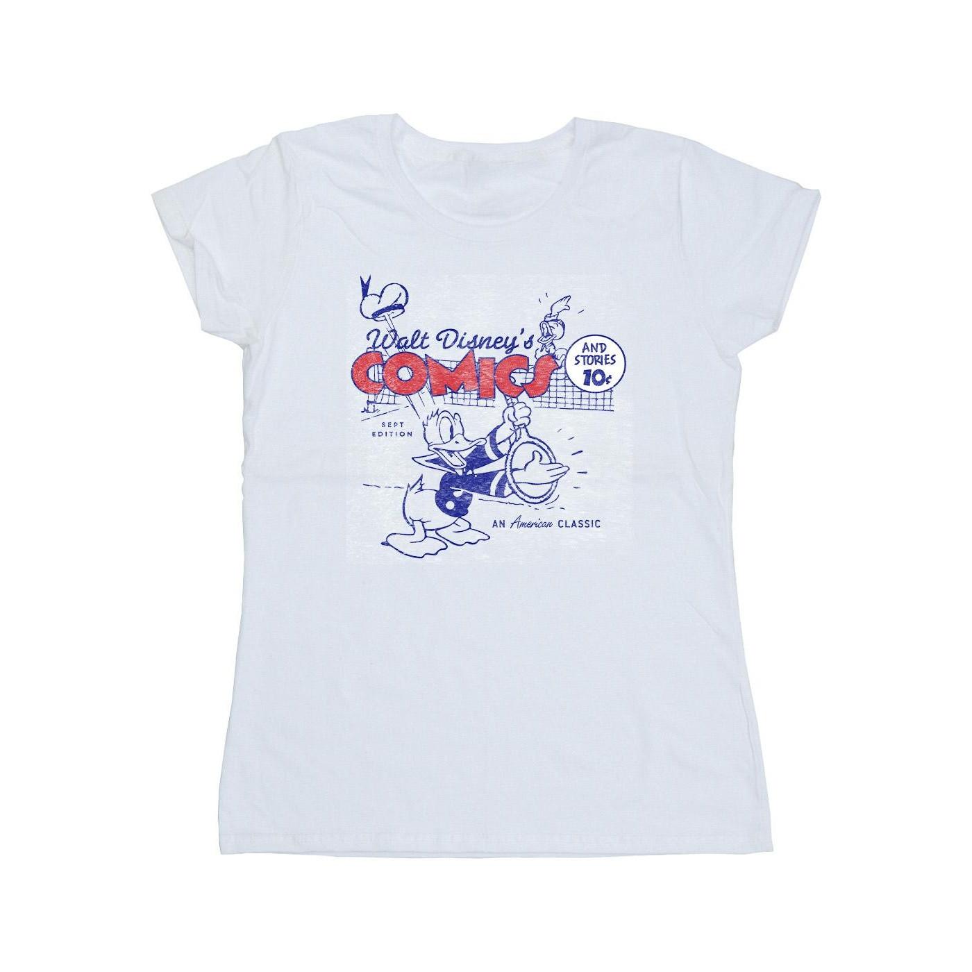 Disney Walt 's Comics Donald Duck Print T-Shirt