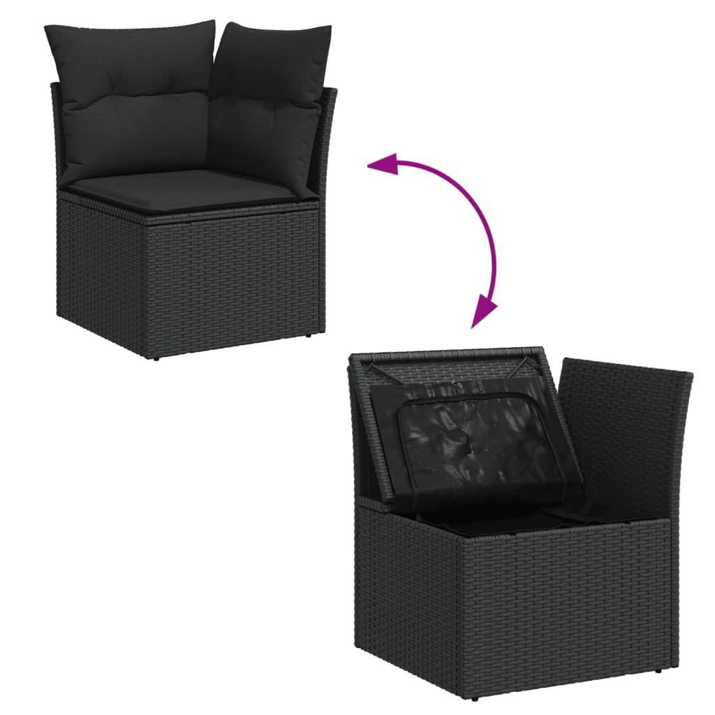 VidaXL Garten sofagarnitur poly-rattan