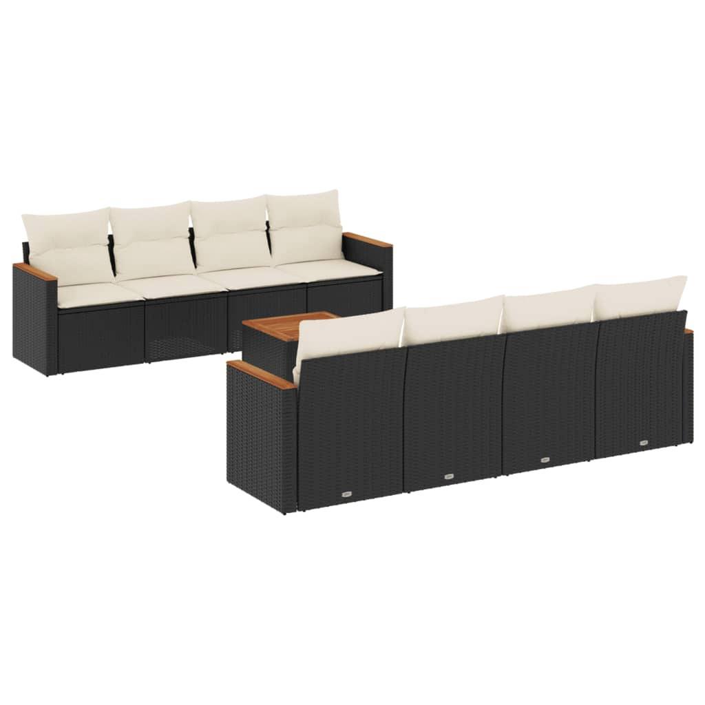 VidaXL Garten sofagarnitur poly-rattan