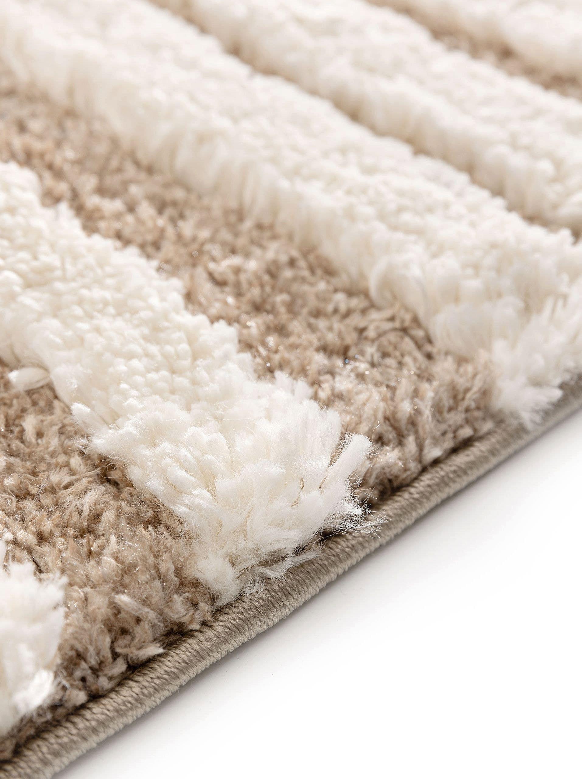 Benuta Hochflorteppich Tibo CreamBeige