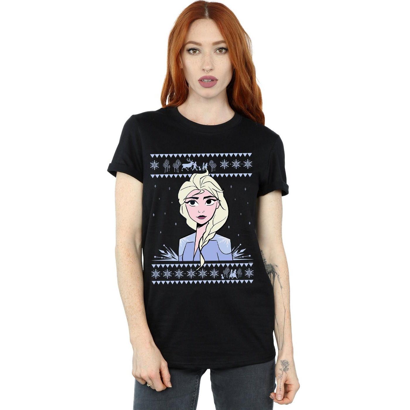 Disney Frozen 2 Elsa Christmas Jumper T-Shirt