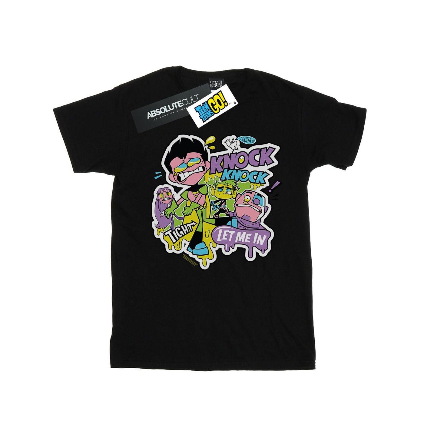 DC COMICS Teen Titans Go Knock Knock TShirt