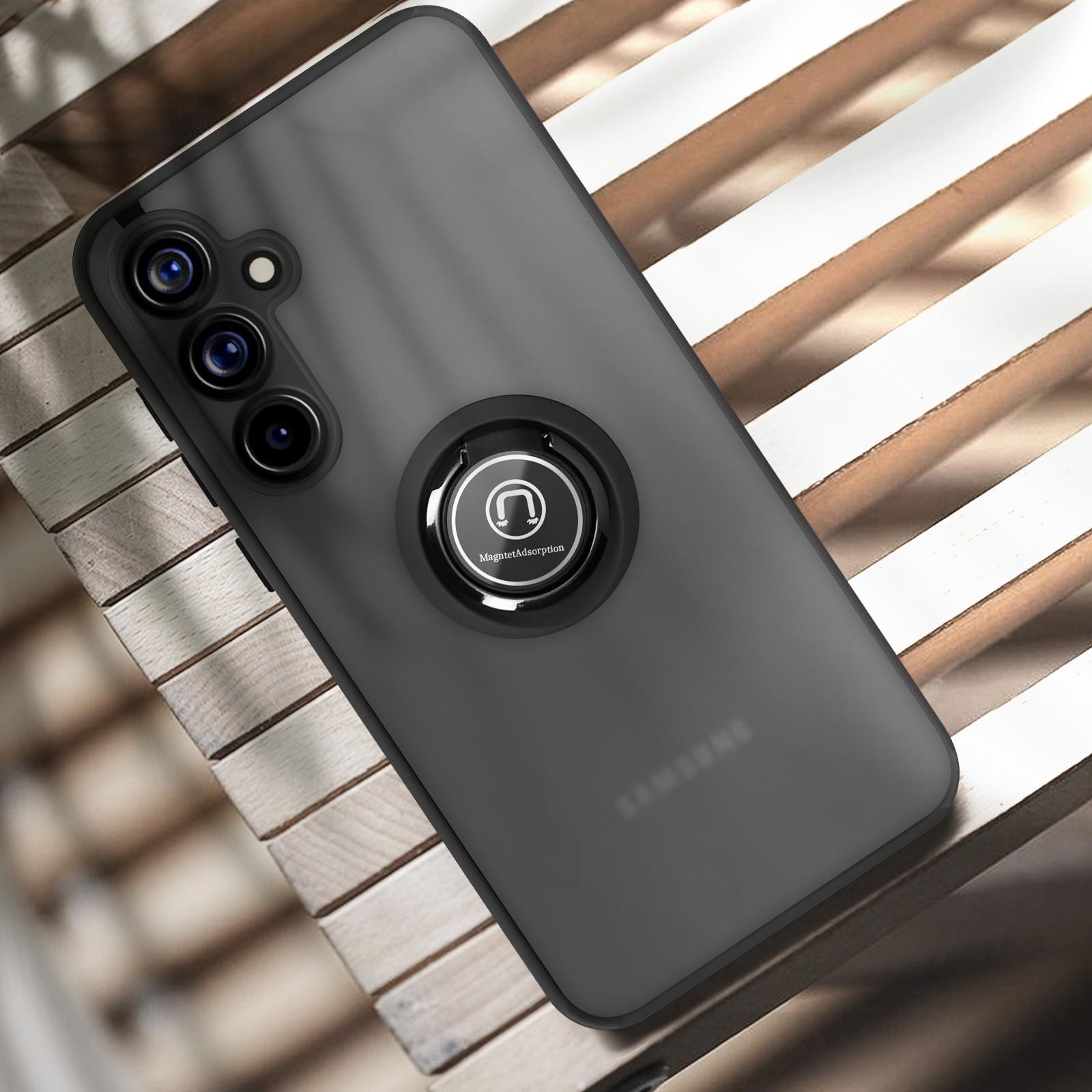 Avizar Ring-Hülle Samsung A55 Schwarz