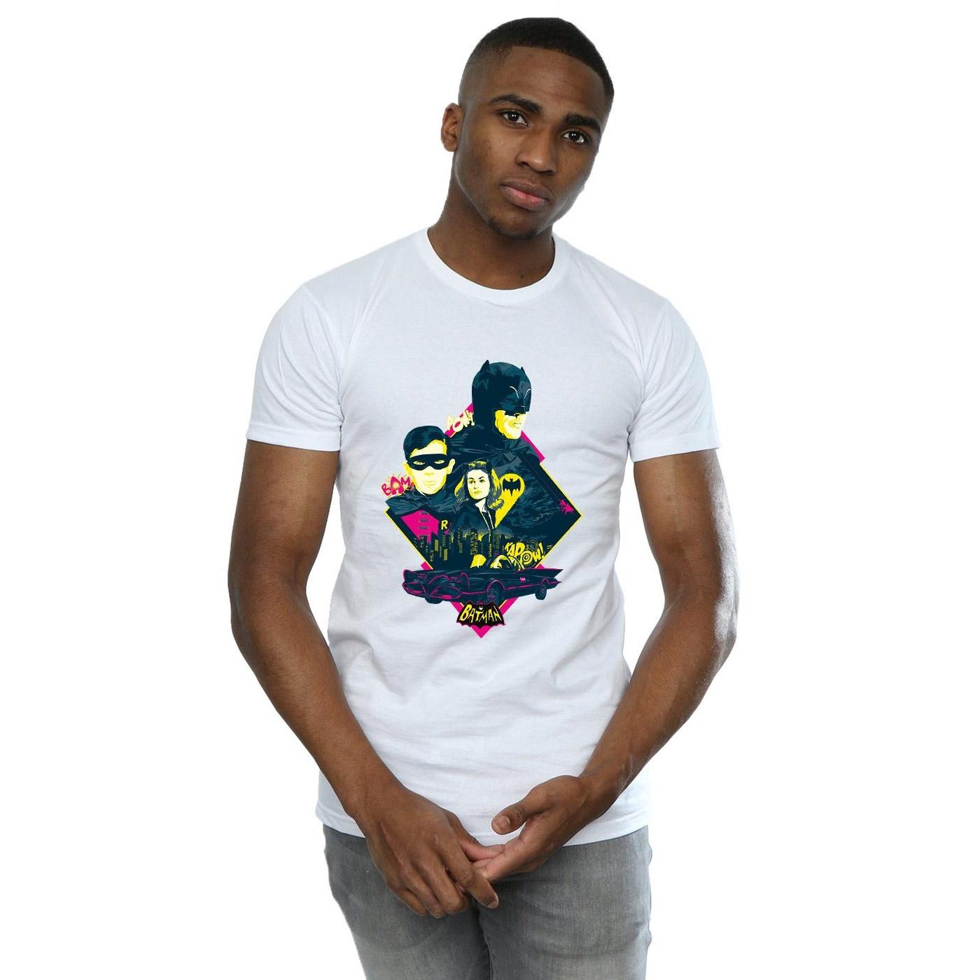 DC COMICS Batman Classic TV Series Diamond T-Shirt