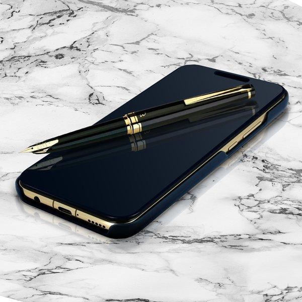 Avizar Clear Cover Huawei Mate 20 lite Blau