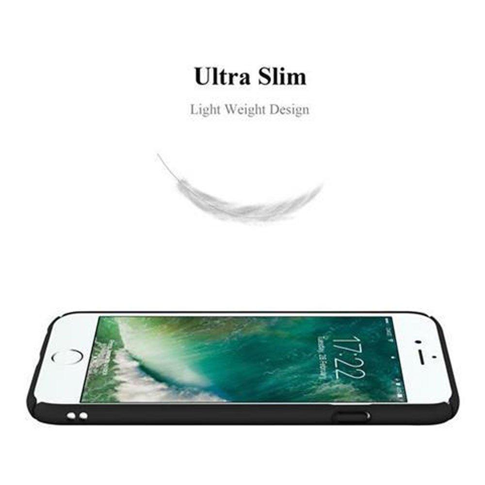 Cadorabo Hülle für Apple iPhone 6 PLUS 6S PLUS Hard Case in Metall Optik