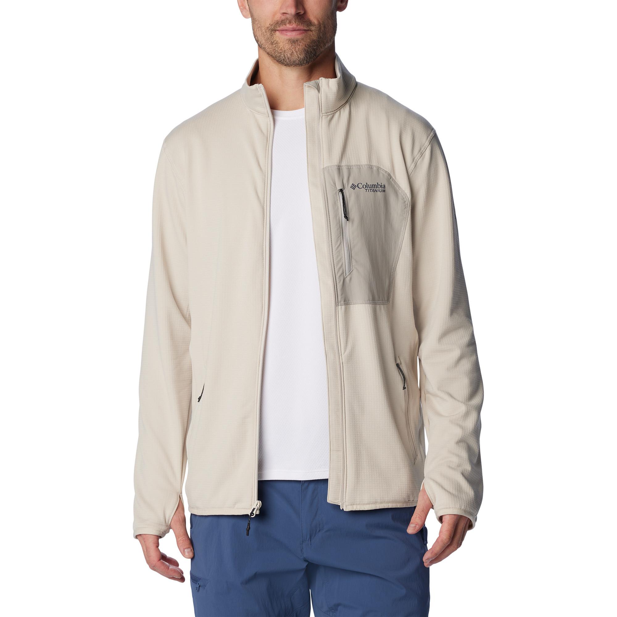 Columbia Triple Canyon Grid Fleece Full Zip Fleecejacke ohne Kapuze