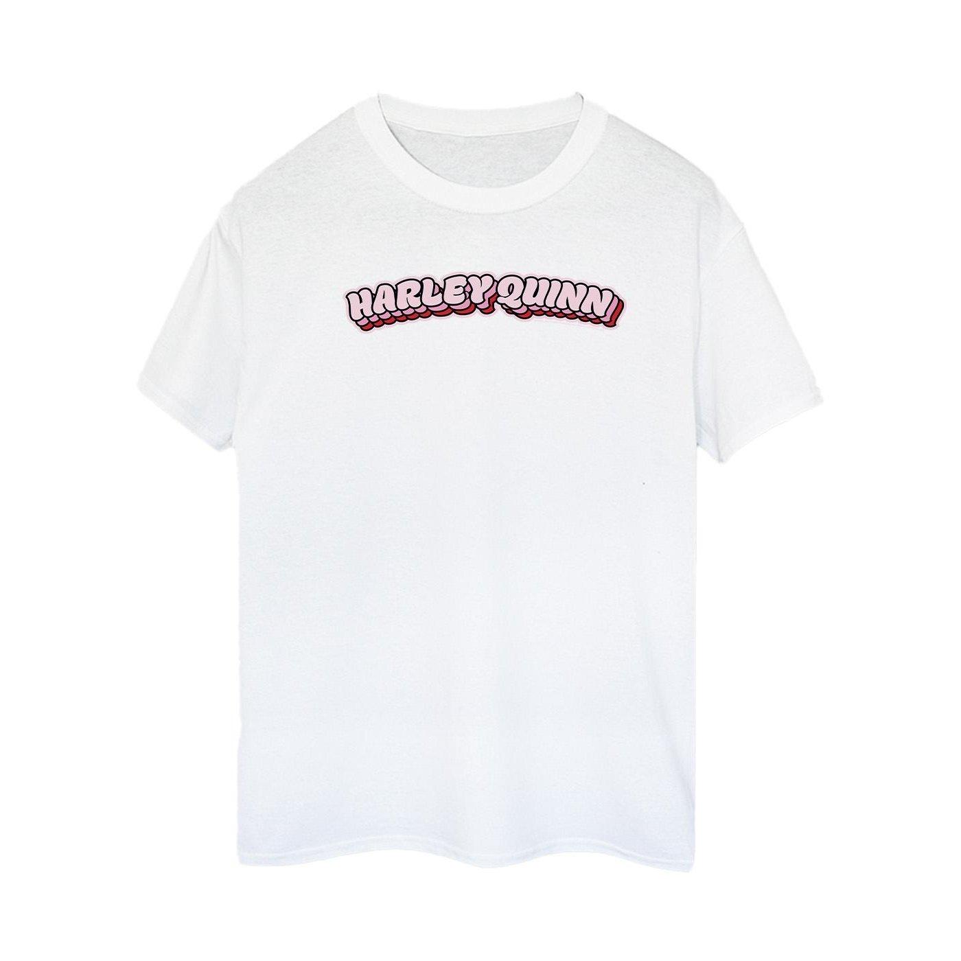 DC COMICS Harley Quinn Logo T-Shirt