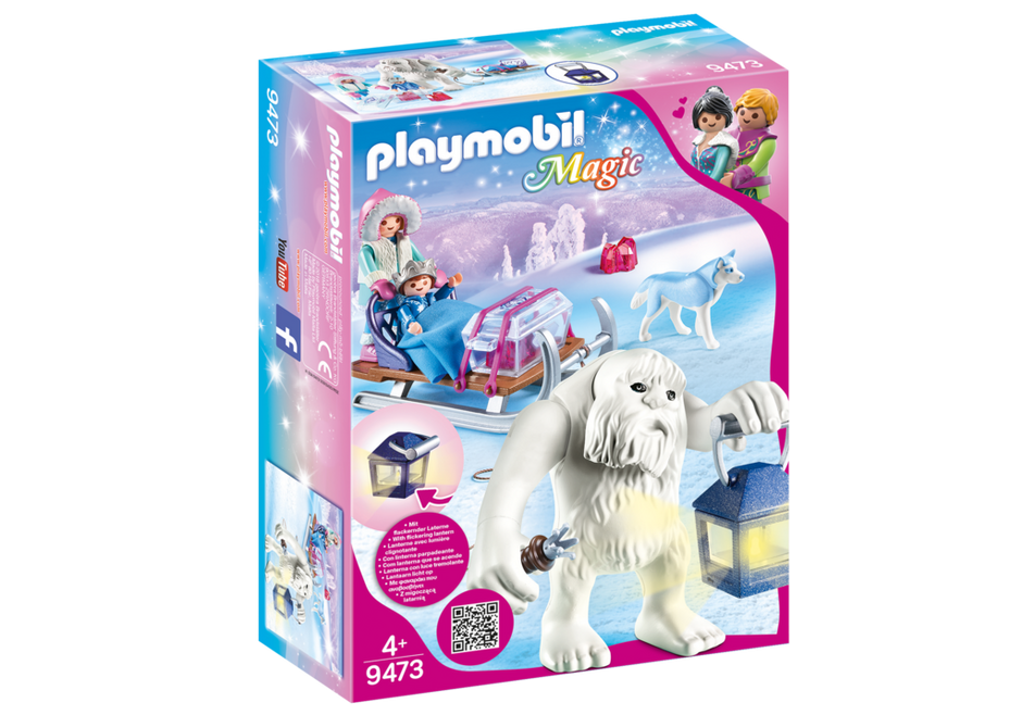 Playmobil 9473 Schneetroll mit Schlitten