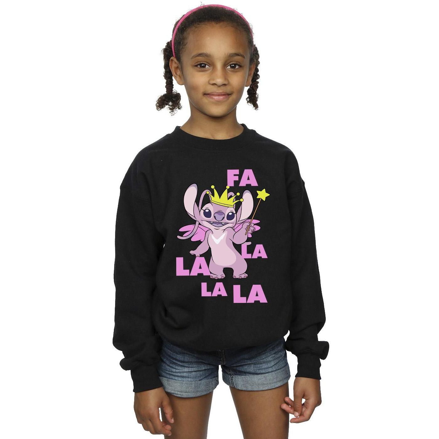 Disney Angel Fa La La Sweatshirt