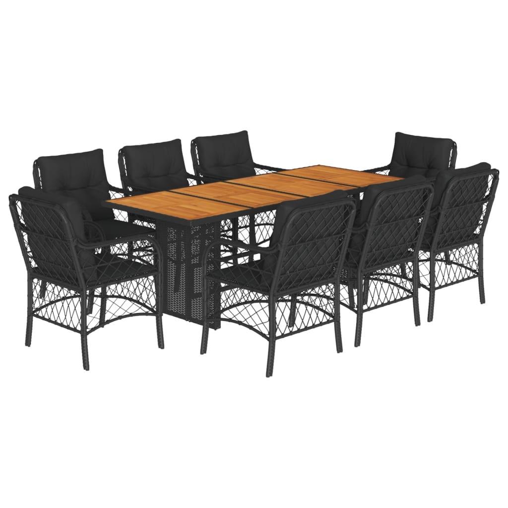 VidaXL Garten essgruppe poly-rattan