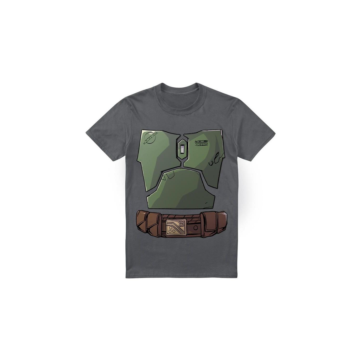 STAR WARS T-Shirt mit Boba Fett Rüstungsdruck