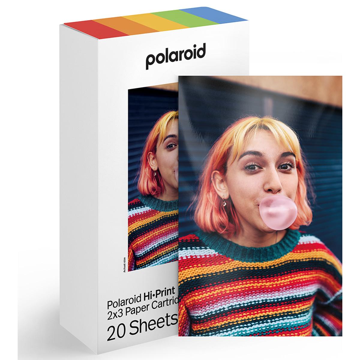 Polaroid 20 Papiere für Hi-Print Drucker