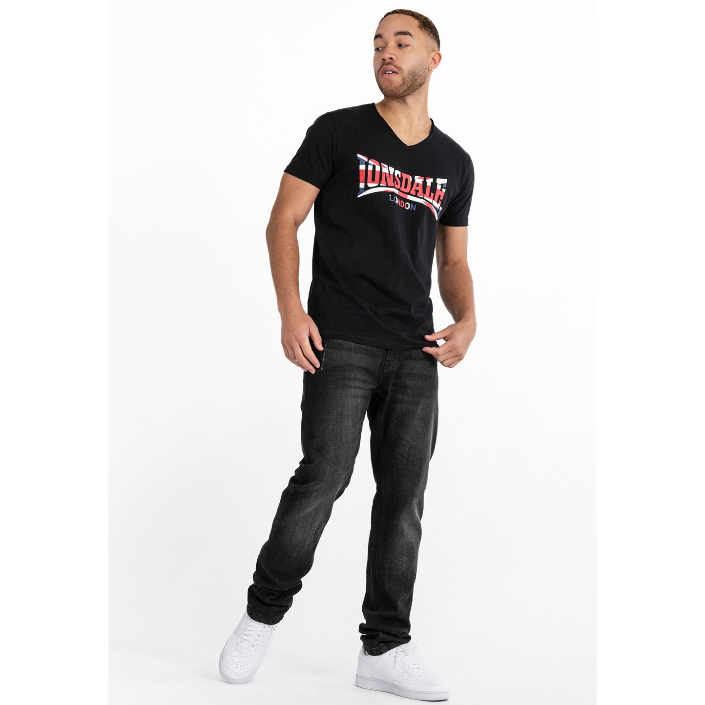 LONSDALE Stanydale V-Neck T-Shirt