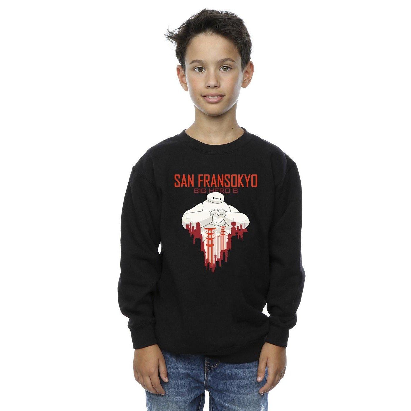 Disney Big Hero 6 San Fransokyo Sweatshirt