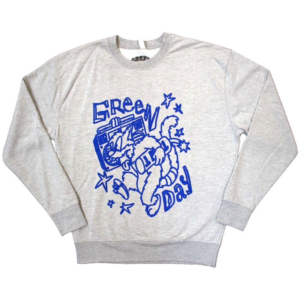 Green Day Cat Blaster Sweatshirt