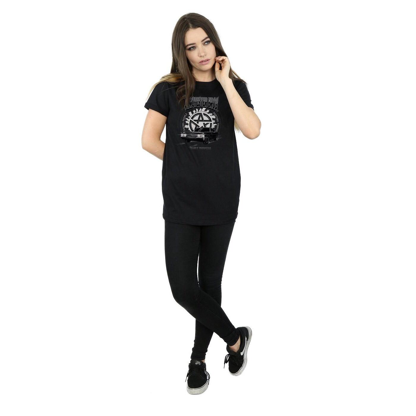 Supernatural Winchester Bros Family Business T-Shirt